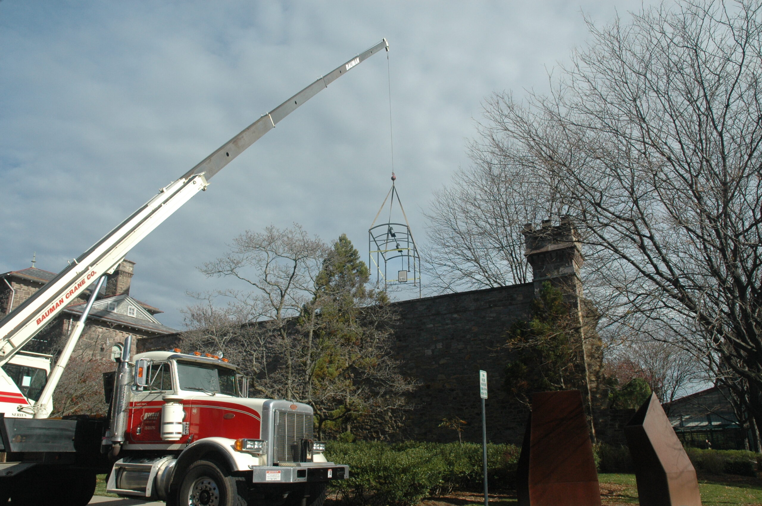 cell being lowered